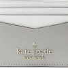 Kate spade new york Kate Spade Womens Staci Colorblock Slim Card Case Cardholder In Nimbus Grey | Card & ID Cases