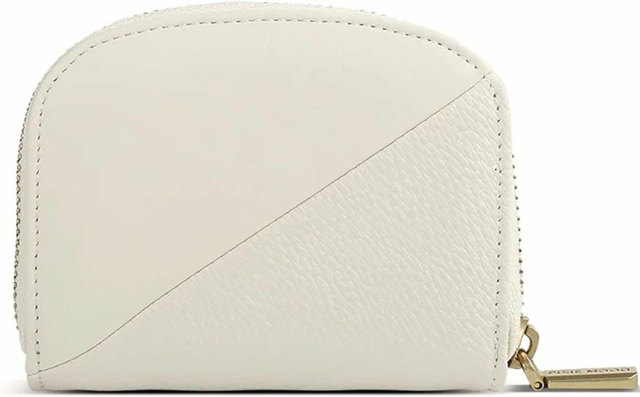 Pixie Mood Pixie Mood Ida 4.5 X 3.75 Vegan Leather Card Case, Coconut Cream | Card & ID Cases