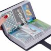 SZQH Rfid Credit Card Organizer,Business Card Holder For Men&Women With 96 Card Slots,Leather Large Storage Capacity Card Holder(Black) | Card & ID Cases