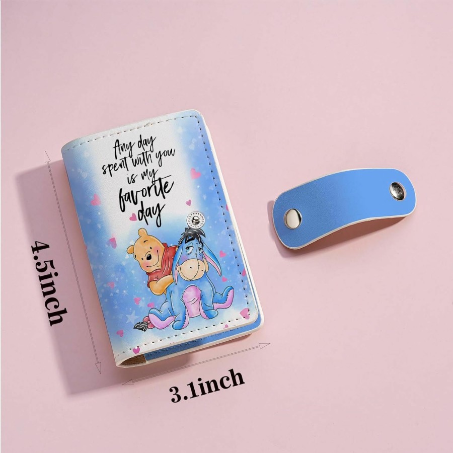 KBVWHW Kbvwhw Cartoon Lover Gift Movie Fans Card Holder Princess Gift Christmas Git For Women (Any Day Spent With You Ch) | Card & ID Cases