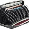 YUZEYNUF Yuzeynuf 36 Credit Card Holder Large Wallet Leather For Men Or Women With Rfid Blocking,Multi Card Case Wallet With Zipper Pocket | Card & ID Cases