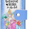 KBVWHW Kbvwhw Cartoon Lover Gift Movie Fans Card Holder Princess Gift Christmas Git For Women (She Believe Alice Ch) | Card & ID Cases