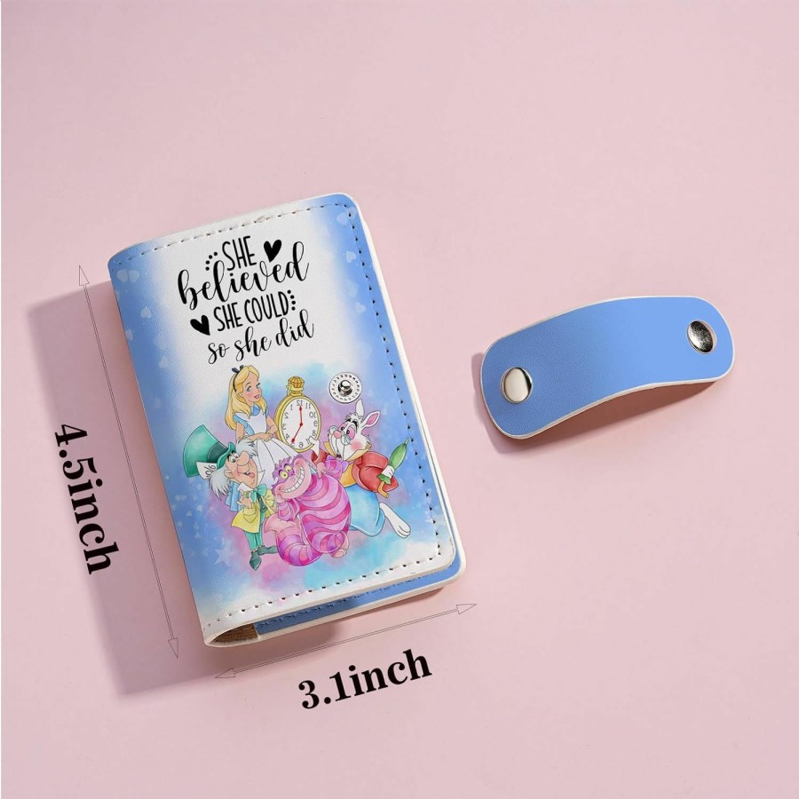 KBVWHW Kbvwhw Cartoon Lover Gift Movie Fans Card Holder Princess Gift Christmas Git For Women (She Believe Alice Ch) | Card & ID Cases