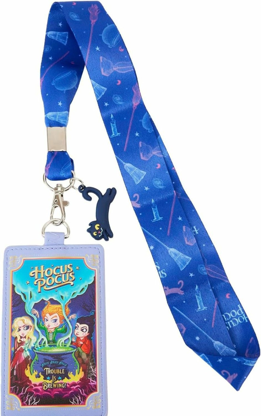 Loungefly Loungefly Disney Hocus Pocus Sanderson Sisters Lanyard With Card Holder | Card & ID Cases