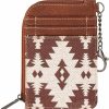 Montana West Montana West Wrangler Card Wallet For Women Boho Aztec Credit Card Holder With Zipper Pocket | Card & ID Cases