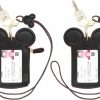 QiMing Qiming Mouse Ears Card Holder,Pu Lovely Lanyard Family Toys For Girl Woman | Card & ID Cases