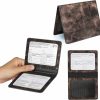 Generic Vaccine Card Holder Protector (Brown) | Card & ID Cases