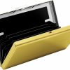 Padike Padike Credit Card Holder Wallet Stainless Steel Credit Card Case Metal Id Card Holder Rfid Wallets Business Card Holder For Women Or Men(Gold) | Card & ID Cases