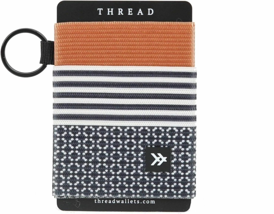 Thread Wallets Thread Wallets Ultra Slim Card Holder Wallet - Slim Wallet For Women & Men - Minimalist Wallets For Women - Small Wallet For Women & Men - Modern Credit Card Organizer Mini Wallet | Card & ID Cases